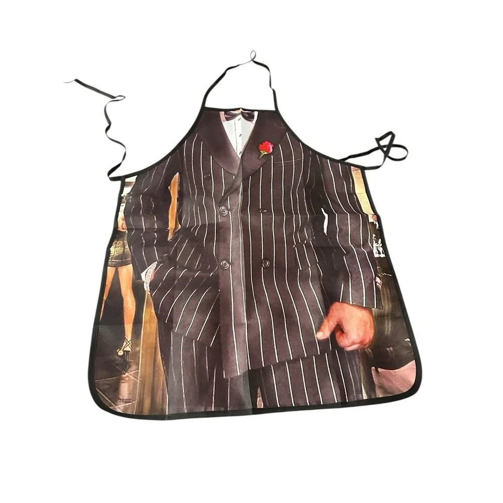 NEW novelty adult‎ ONE SIZE apron full coverage funny MAN IN SUIT